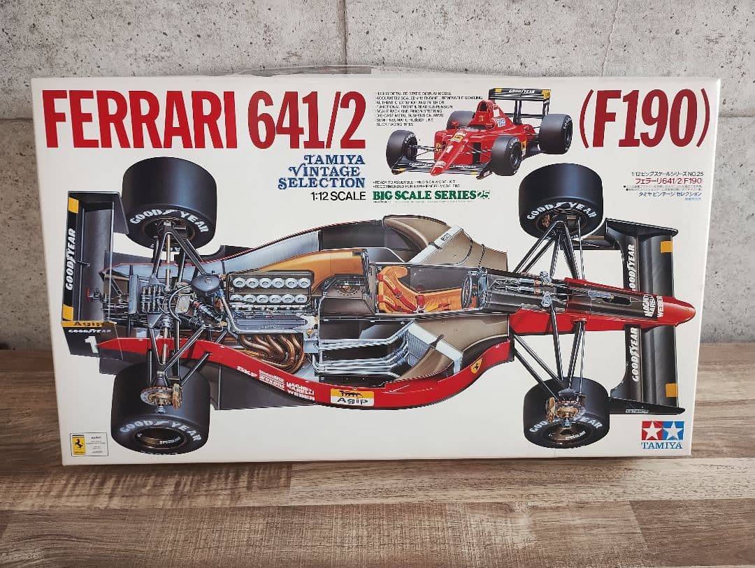 フェラーリFerrari 641/2 (F190) 1/12スケール プラモデル Amazon.com: TAMIYA 1/12 Big Scale Series Ferrari 641/2 (F190