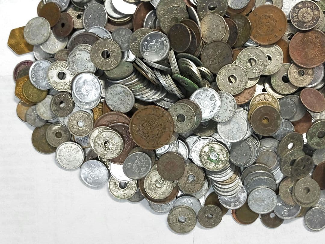 古銭　まとめて　近代貨幣　4.04kg