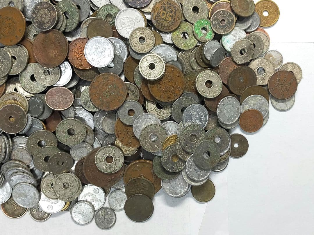 古銭　まとめて　近代貨幣　4.04kg