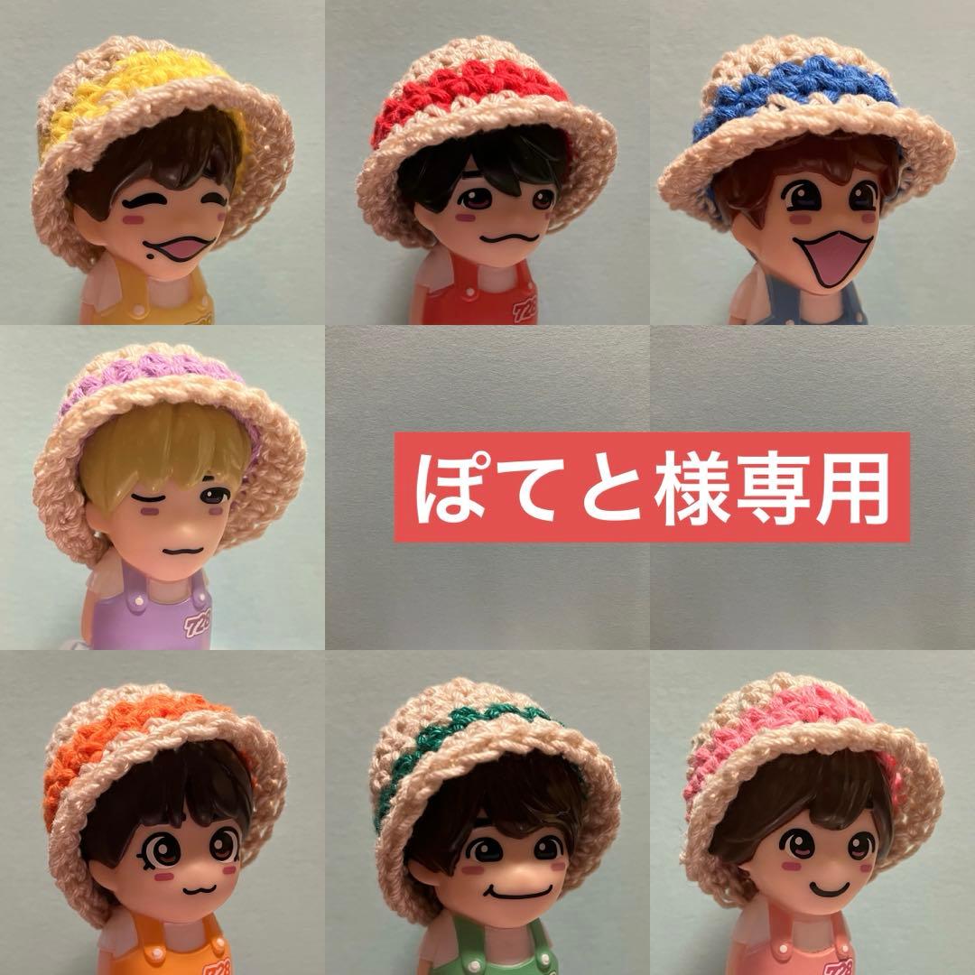 なにわ男子 指人形 帽子】麦わら帽子 ぽてと様専用 - メルカリ