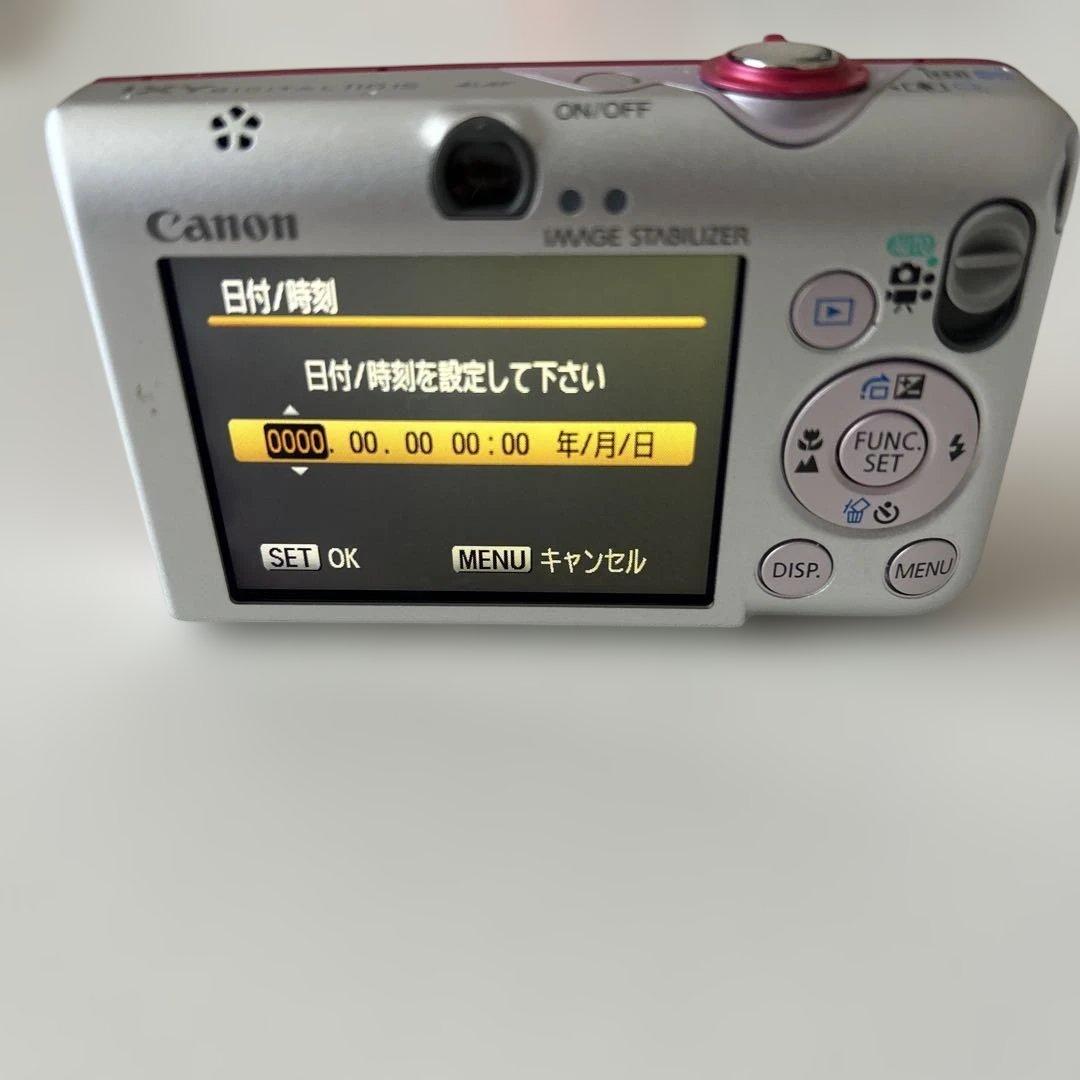 Canon IXY DIGITAL 110 IS ピンク