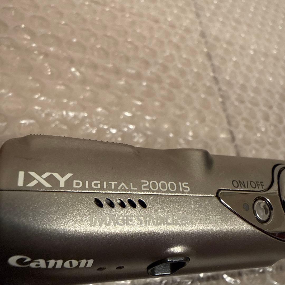 【動作未確認】デジカメ　Canon IXY digital 2000 IS