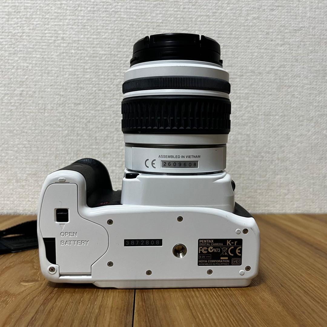 PENTAX K-r ホワイト デジタル一眼レフカメラ