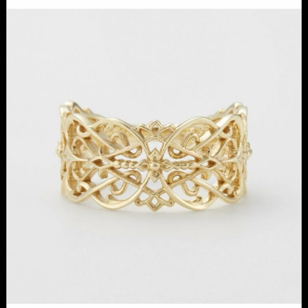 アガット K10 透かしレースリング 13号 楽天市場】ageteアガット K10 ageteCLASSICアガットクラシック 透かし