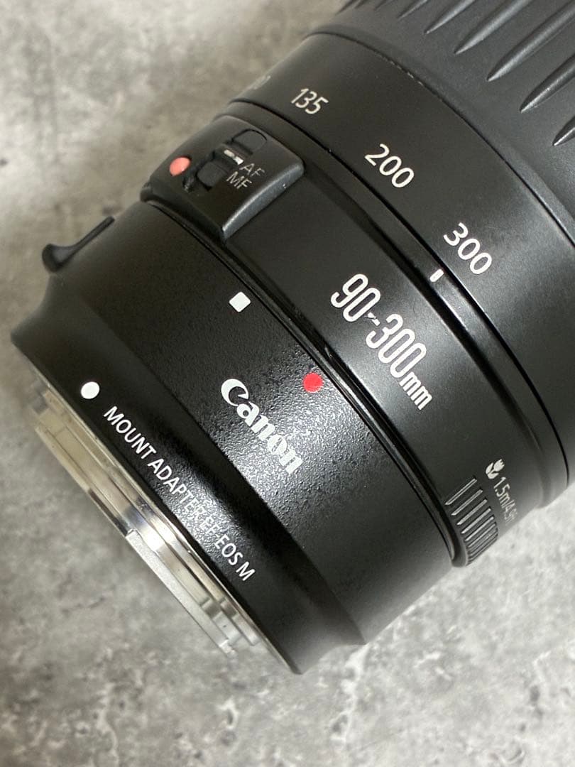 ⭐️美品⭐️Canon EF90-300 USM & EF-EOS M アダプター