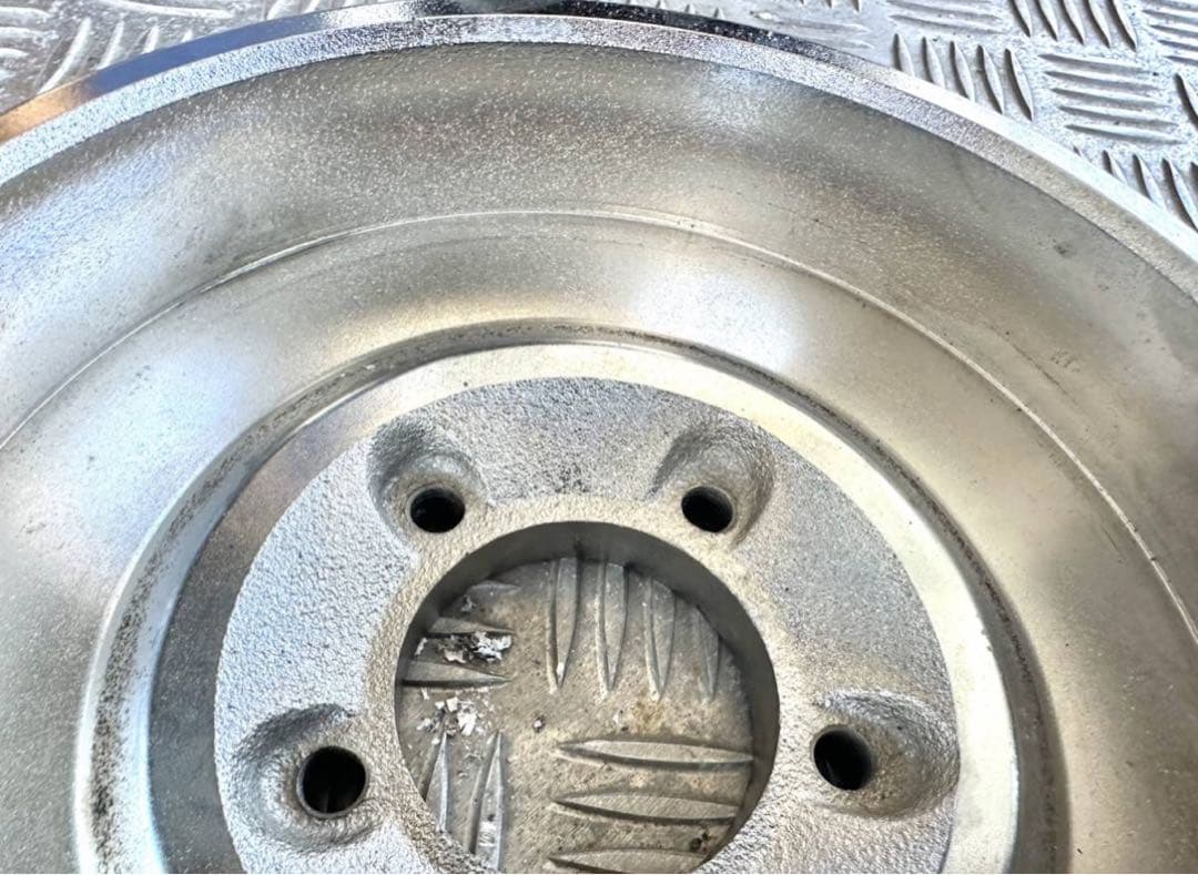 V-TWIN製74スプリンガー ドラムブレーキ クロームセット シングルカム