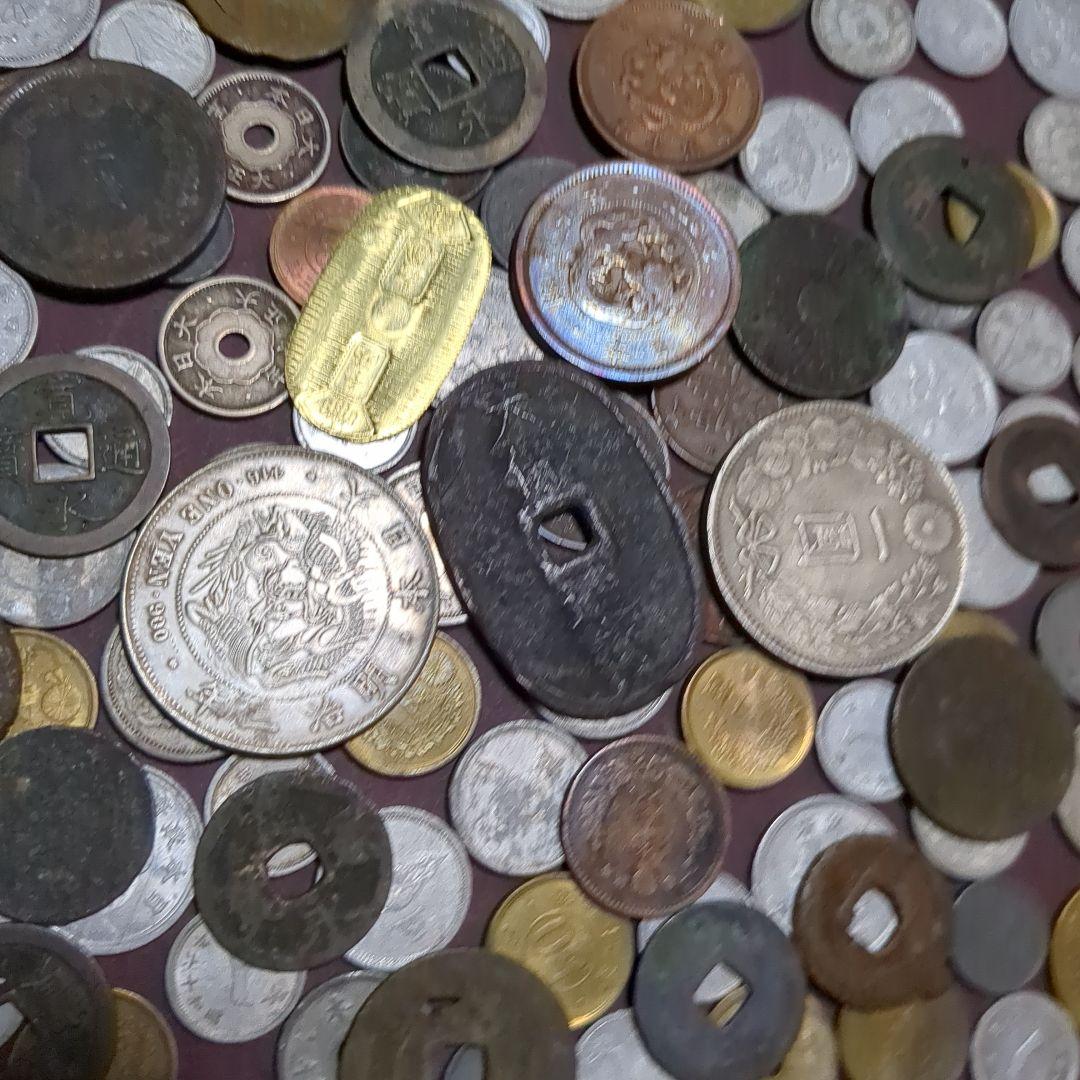 日本の古銭と現代硬貨のコレクション　1.15a