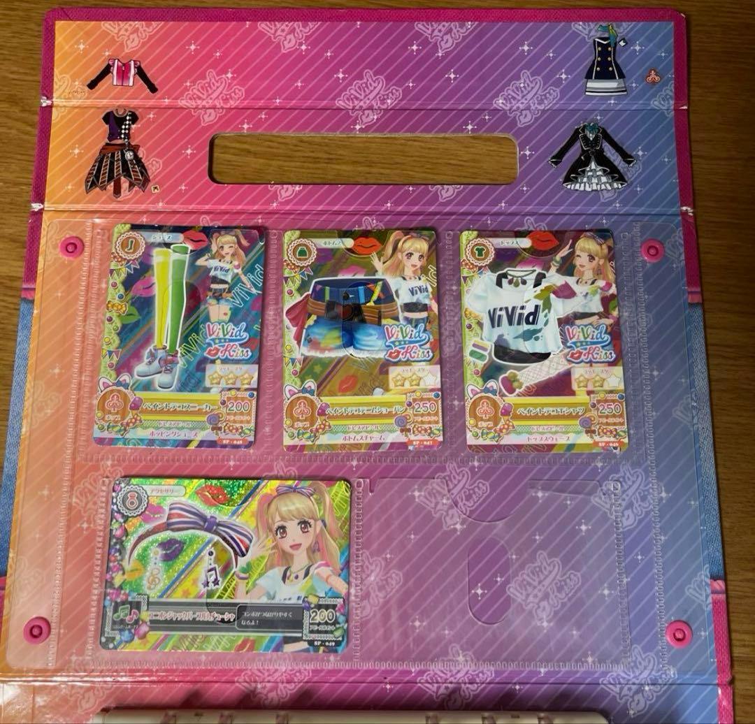 アイカツ バック型バインダー 夏樹みくる vivid kiss 最終値下げ