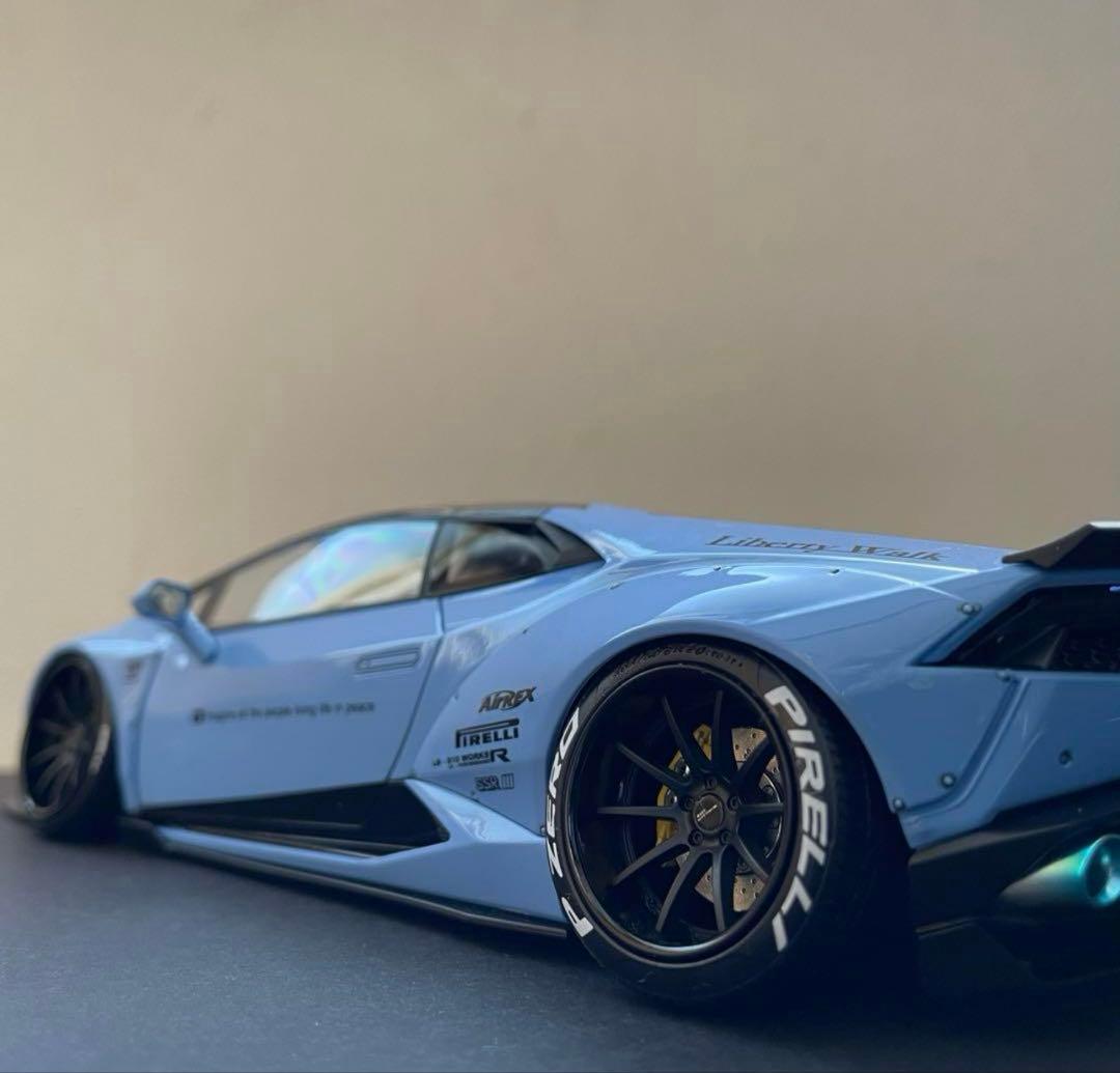 アオシマ リバティーウォーク ウラカン ランボルギーニ lb lbwk - メルカリ