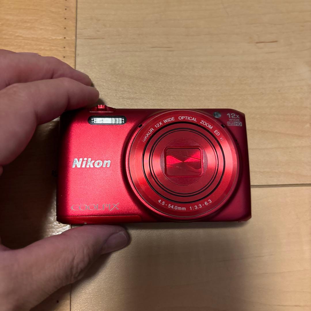 Nikon COOLPIX S6800 レッド　状態良好