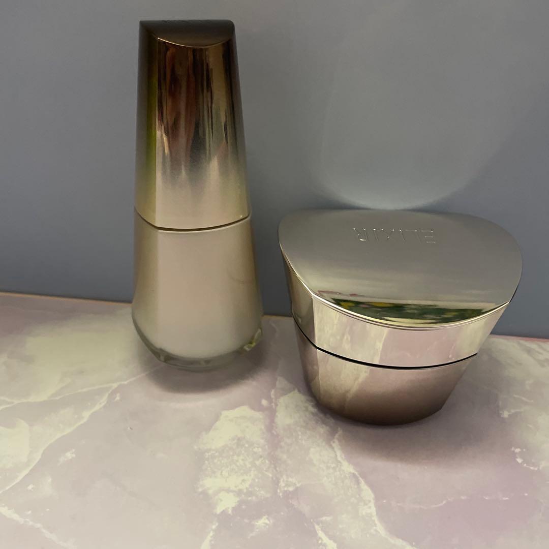 エリクシール トータルVファーミングクリーム ザ セラム aa 美容液