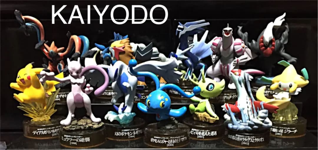 海洋堂フィギュア／ポケモン10周年記念ボトルキャップ(セブンイレブン