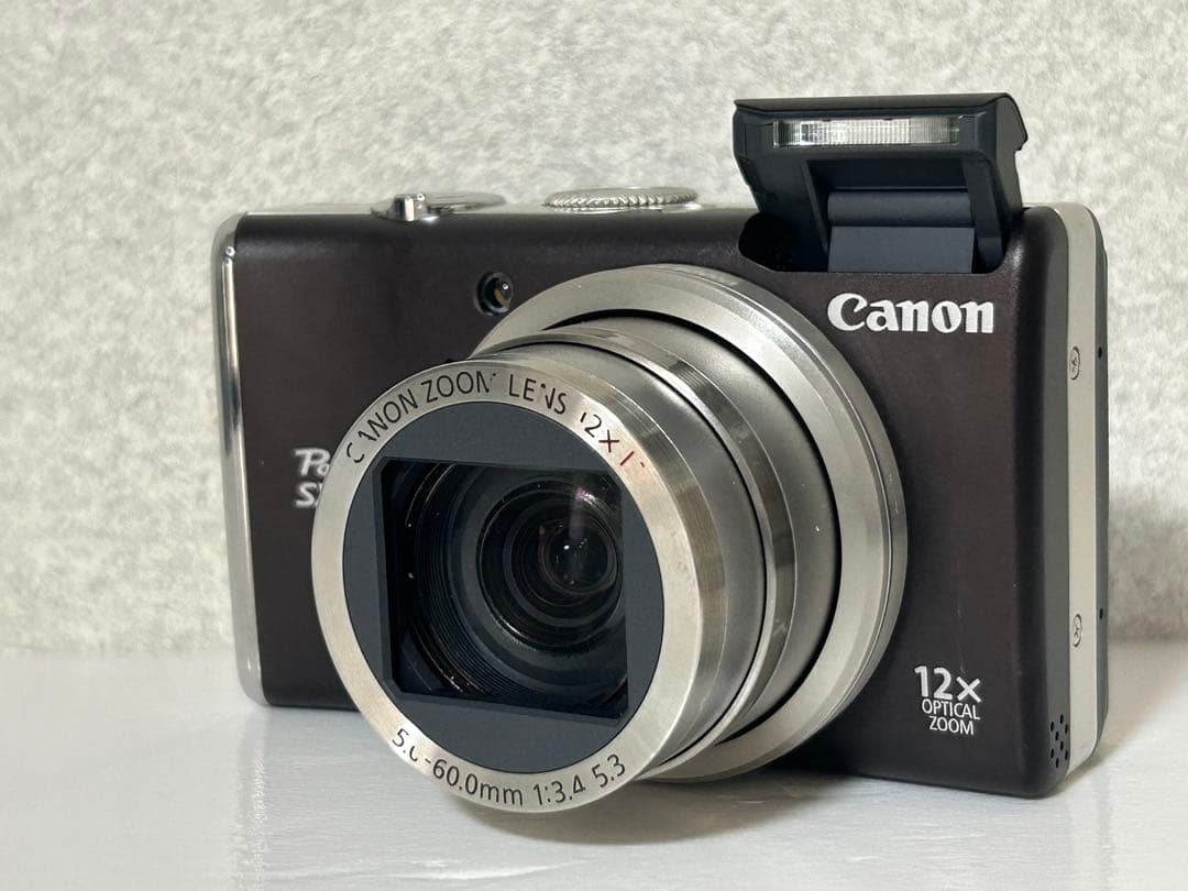 Canon コンデジPowerShot SX200 IS ブラウン　動作品