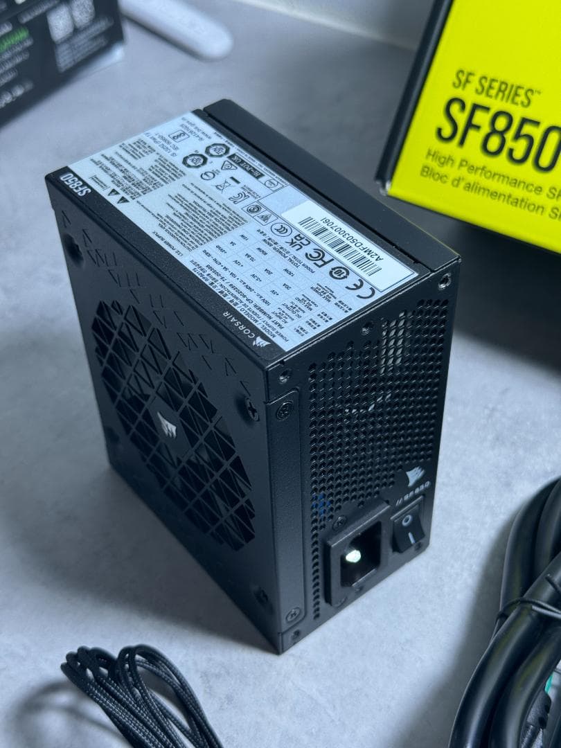 Corsair SF850 SFX電源 ATX3.1対応 美品
