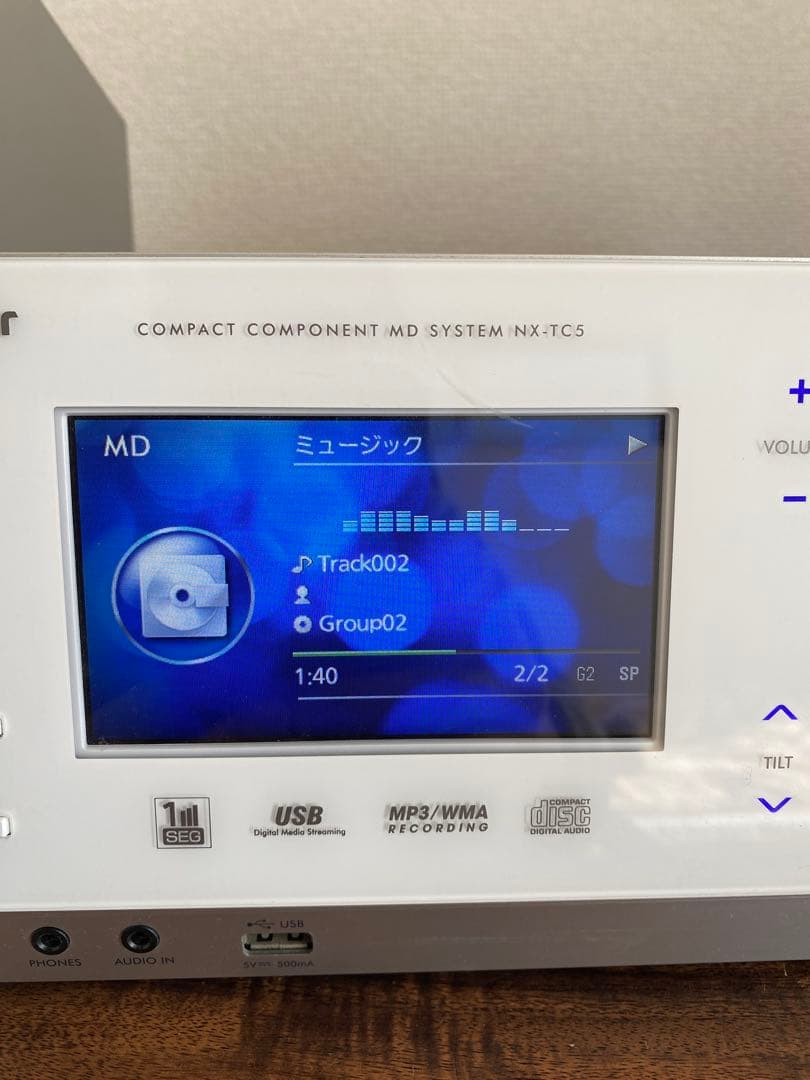 Victor NX-TC5 希少品　CD MD USB 1seg