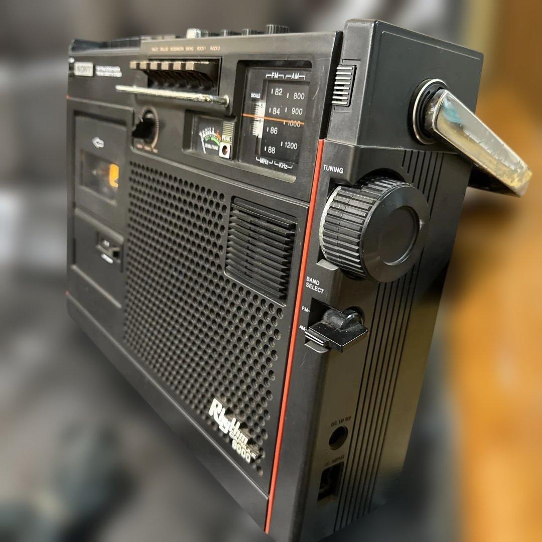 SONY CF-9000 Rhythm Capsuleラジカセ 通電OKジャンク