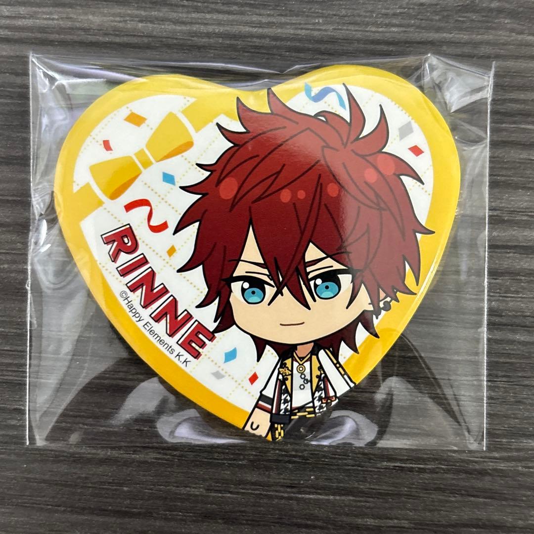 あんスタ 天城燐音 まるかく缶バッジ特典 ハート缶バッジ - メルカリ