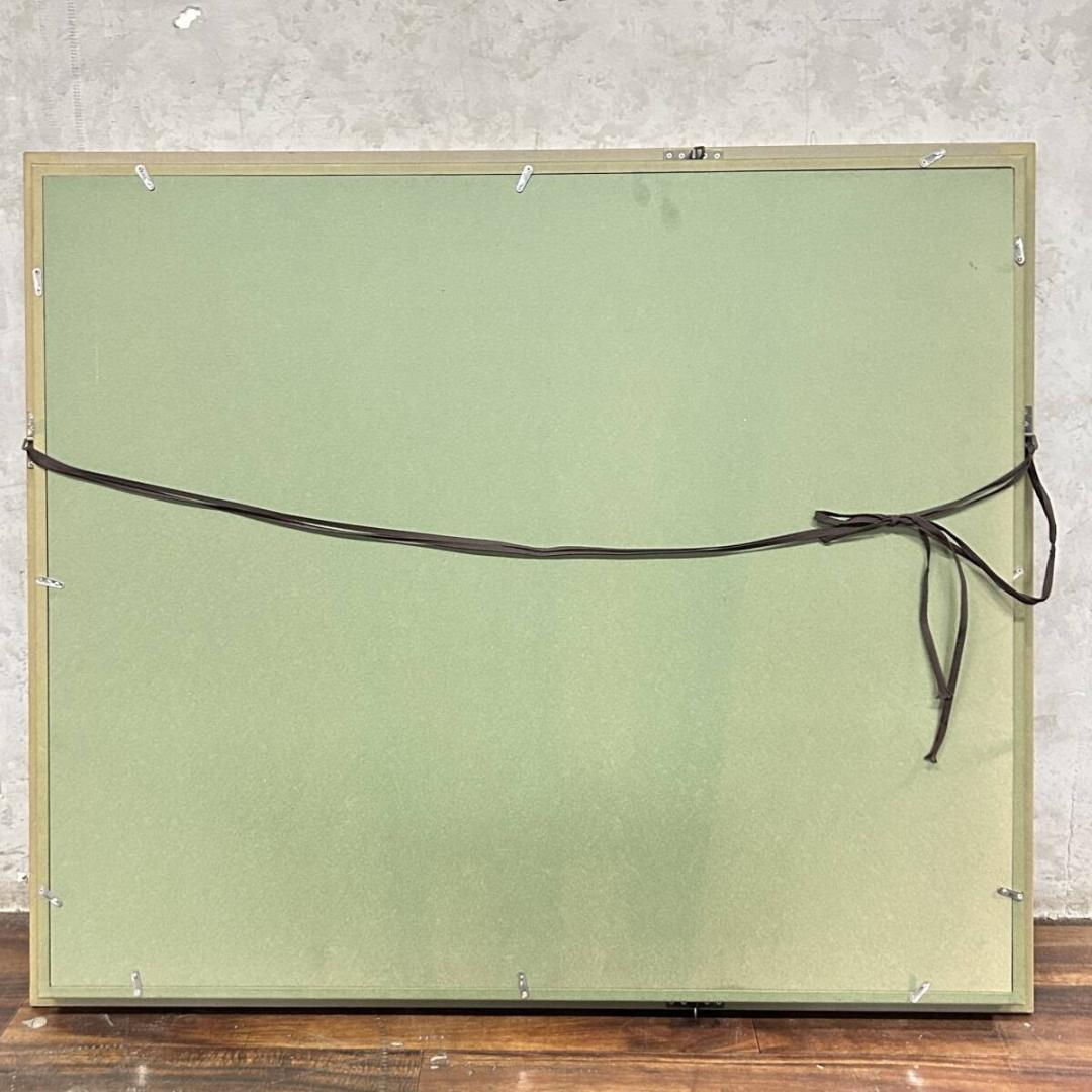 山崎修 「ラパナジル モンマルトル画」 油彩 F20 額装 在フランス実力