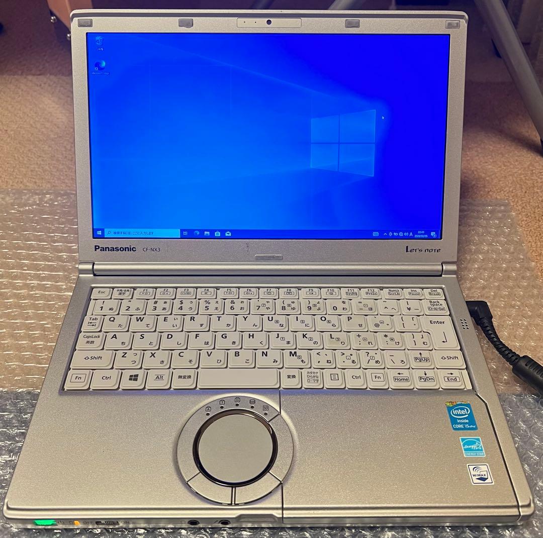 Panasonic ノートPC i5 8GB SSD256GB CF-NX3