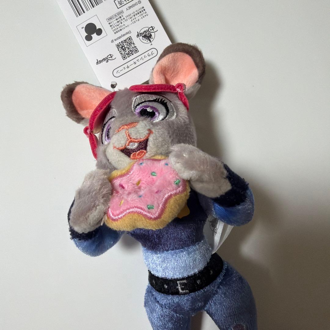 ニック・ワイルドとジュディ・ホップスぬいぐるみキーホルダーキー