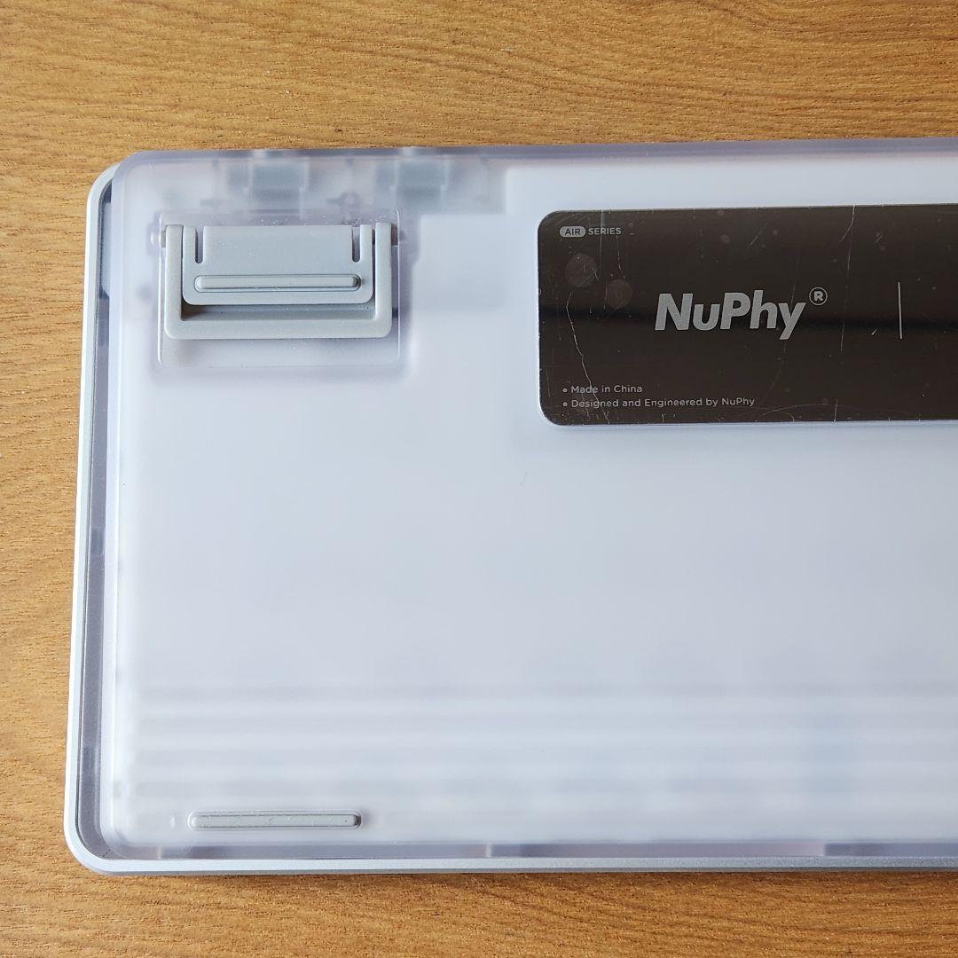 【茶軸へ変更可】NuPhy AIR75 v3 red nano US配列