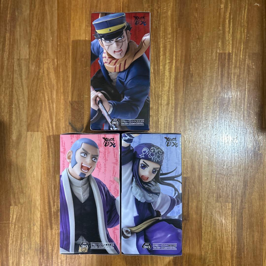 ゴールデンカムイ 杉本佐一 アシリパ 白石由竹 Xross Link フィギュア