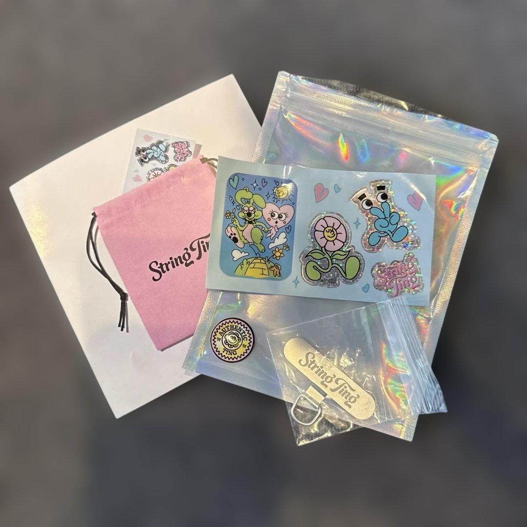 String Ting ストラップ kawaii in the sky 未使用