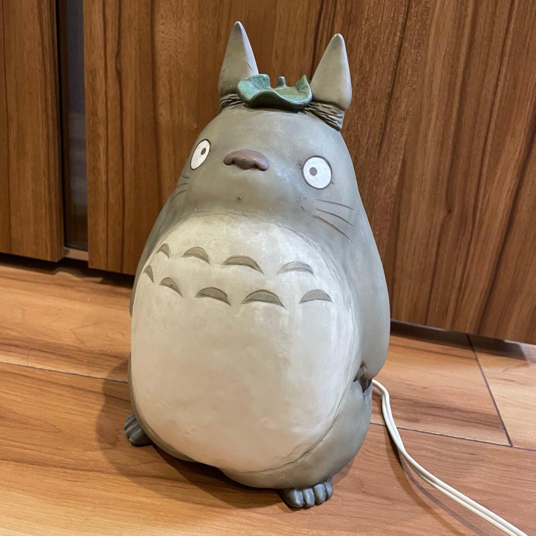 ジブリ ルームライト トトロ ランプ 陶器 希少 となりのトトロ - メルカリ