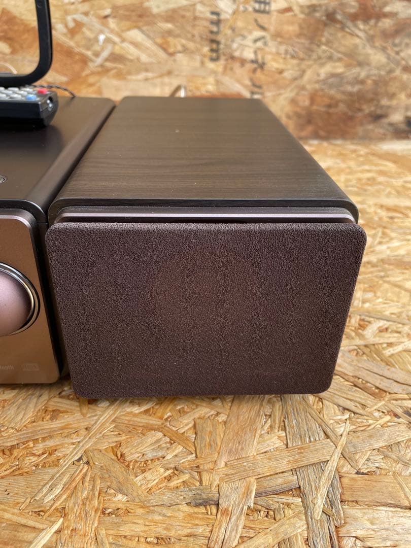 【動作確認済】JVC コンポ 2020年製 CA-EXS55 ウッドコーン