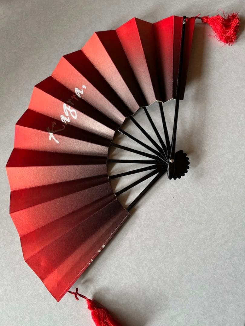 kagrra, 神楽 舞扇子 扇子 ライブグッズ V系 バンド - メルカリ