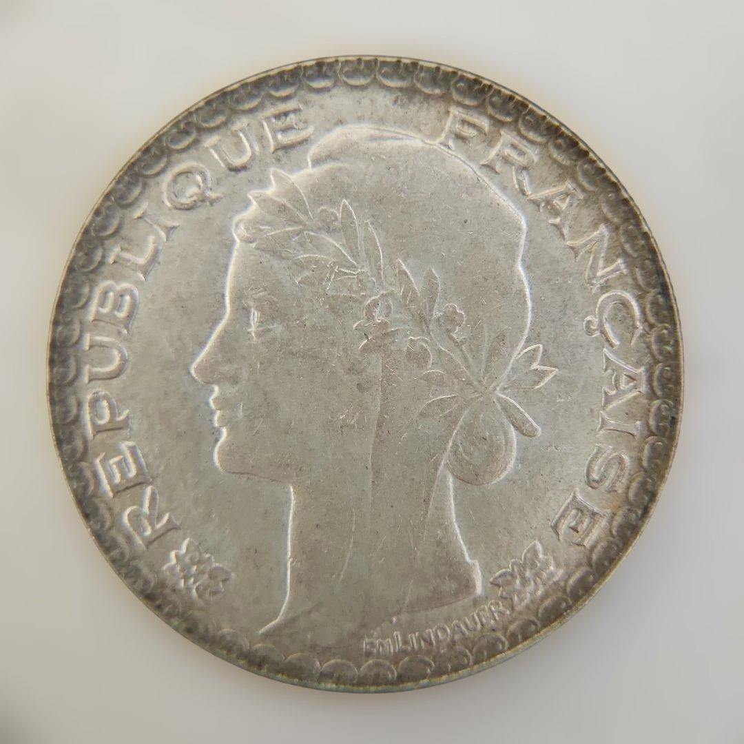 フランス 領インドシナ1ピアストル 銀貨1931 フランス領インドシナ 1931年 1ピアストル銀貨 : エルズコレクション