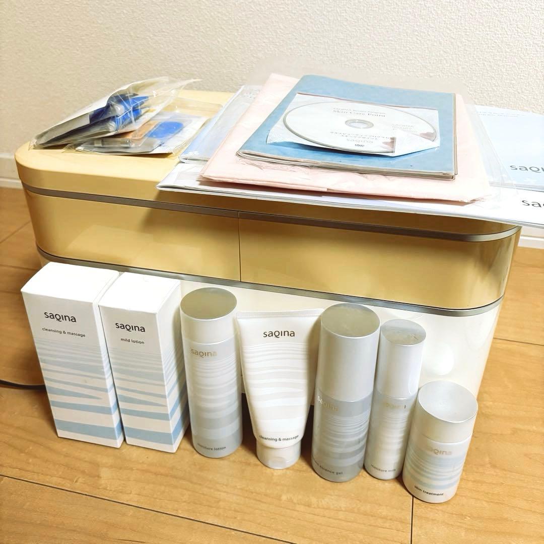 ⭐️USED⭐️サキナBIJOU美顔器 化粧水　乳液　クレンジング　セット