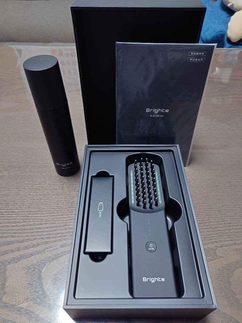 Brighte ELEKI BRUSH 美顔器 ブラシ ブライト　ローション付