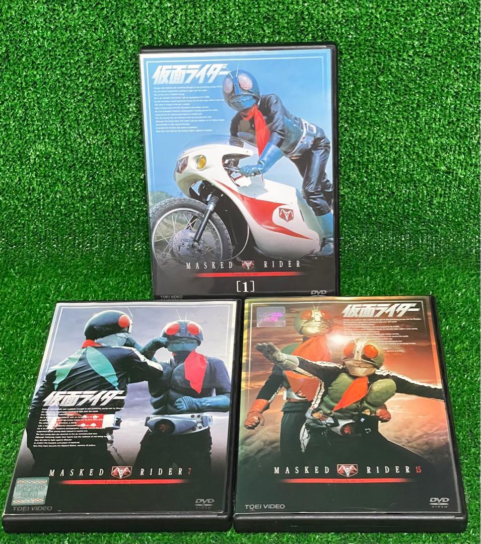 仮面ライダー【全16巻】初代 1号 レンタル 藤岡弘 特撮 DVD 匿名配送
