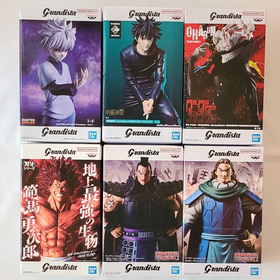 未開封】Grandista フィギュア まとめ売り 6体セット - メルカリ