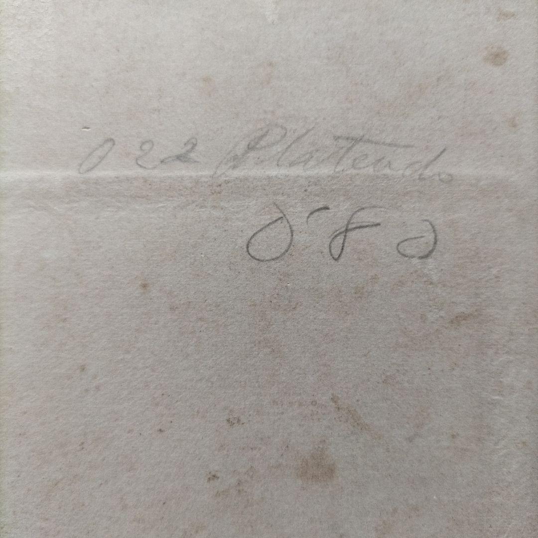 イタリアのアンティーク 肖像写真(1890年代後半～1900年代初頭？）の