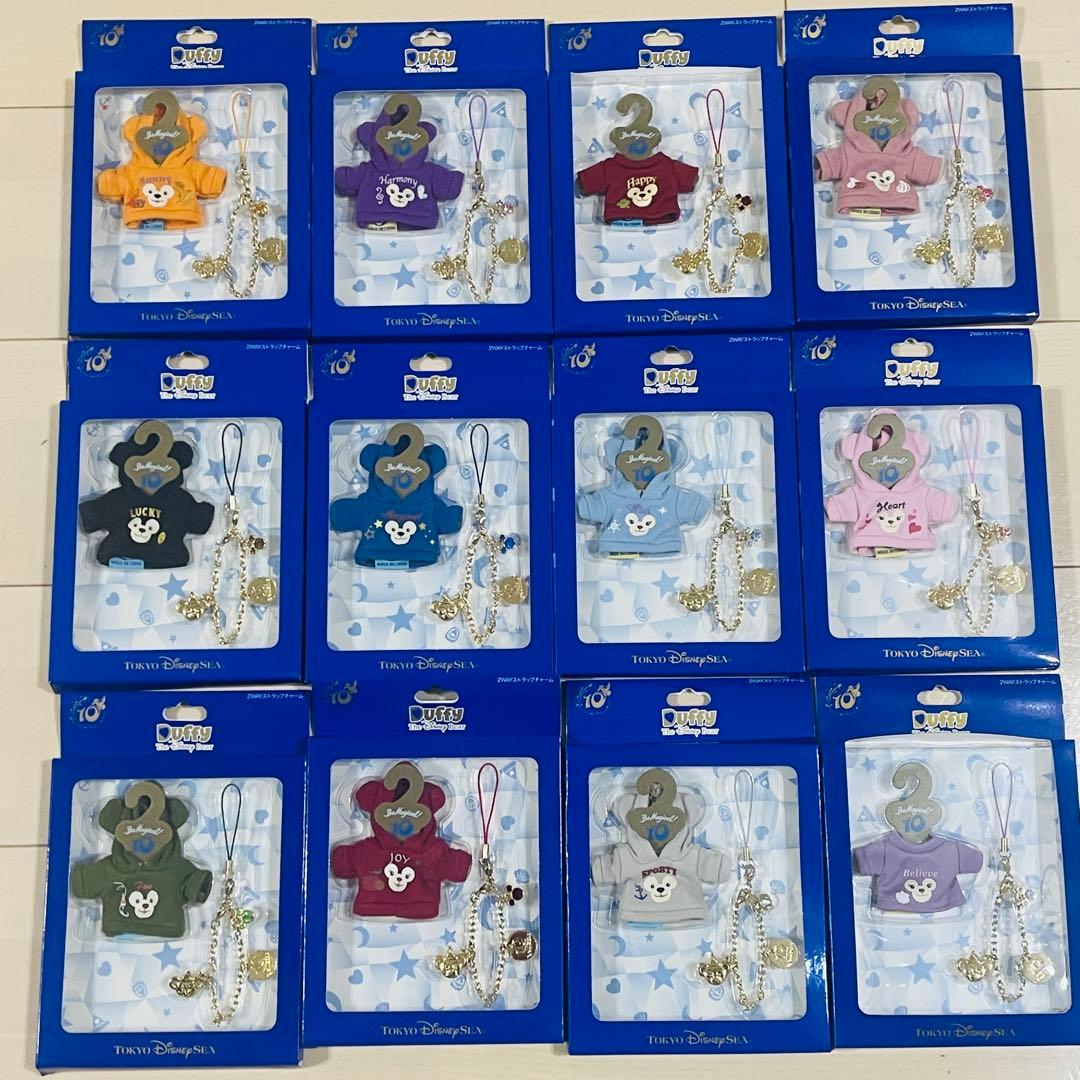 ディズニーシー10周年　ダッフィー2WAYストラップチャーム12個セット 2026年最新】10周年 ダッフィー 2wayストラップチャームの人気アイテム