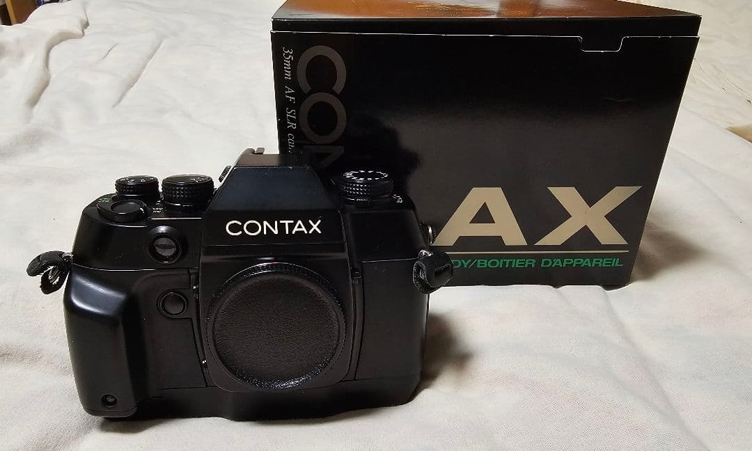 CONTAX AX 後期型 付属品フル完備 マニュアルレンズがAFできるCONTAX AXレビュー | すぱ・ぼちぼち写真