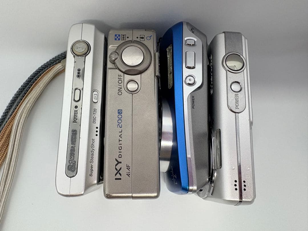 コンパクトデジタルカメラ4セット ジャンク