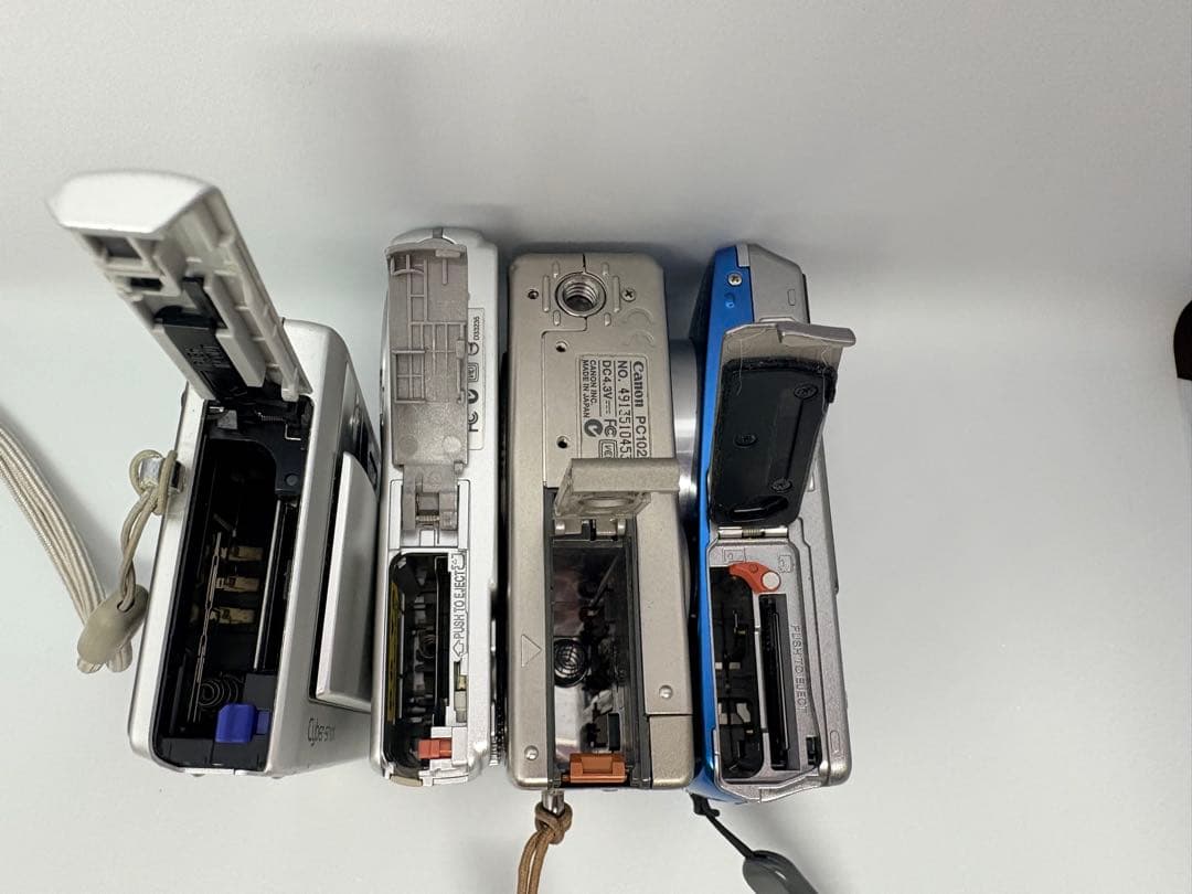 コンパクトデジタルカメラ4セット ジャンク