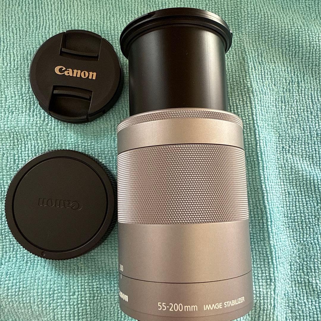キヤノン EF-M 55-200mm F4.5-6.3 IS STM シルバー