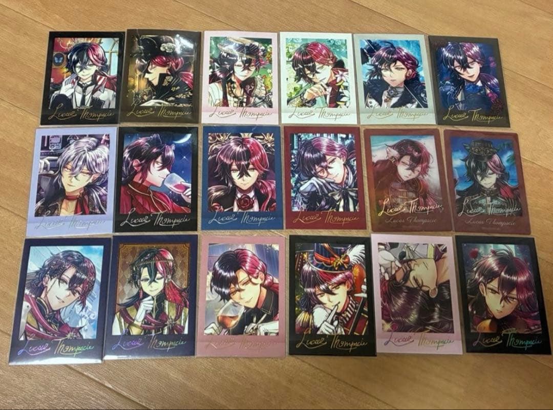 【全て箔押し・ホログラムレア】ルカス　あくねこ　ぱしゃこれ 全て箔押し・ホログラムレア】ルカス あくねこ ぱしゃこれ - メルカリ