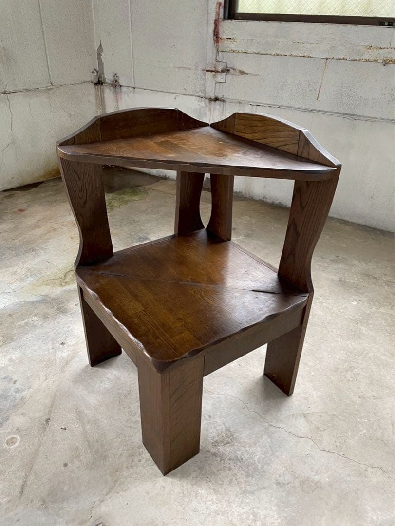 無垢材　ヴィンテージ サイドチェスト　コーナーチェスト　ボード　椅子　チェア オーク無垢材サイドチェスト｜北欧ヴィンテージ家具アンバーデザイン