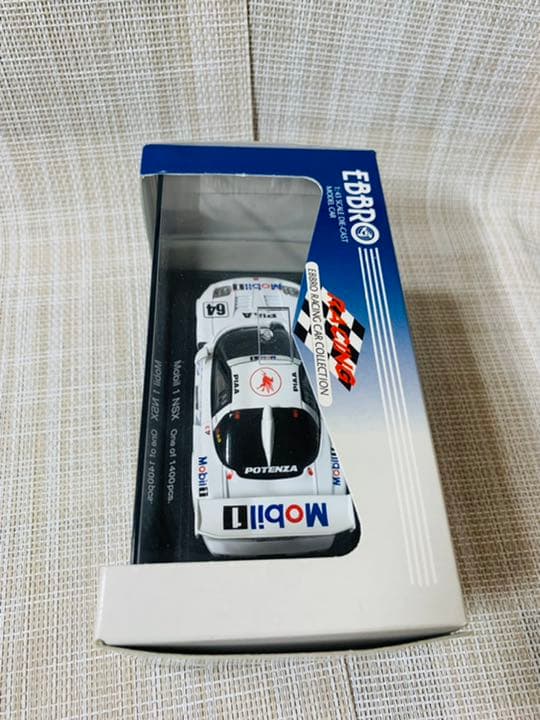外箱未開封 エブロ 1/43 モービル1 NSX JGTC 2002