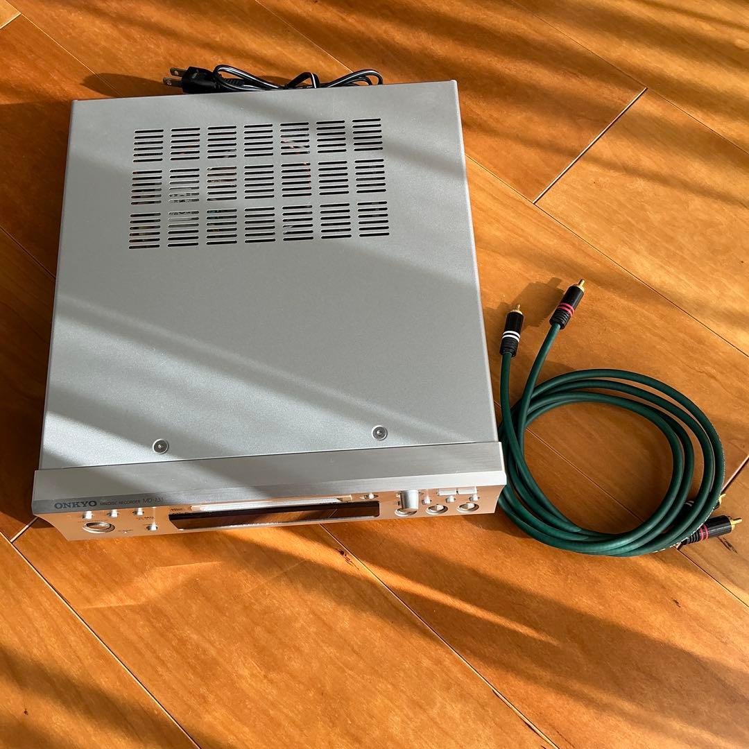 ONKYO INTEC275 MDデッキ Hi-MD対応 シルバー MD-133
