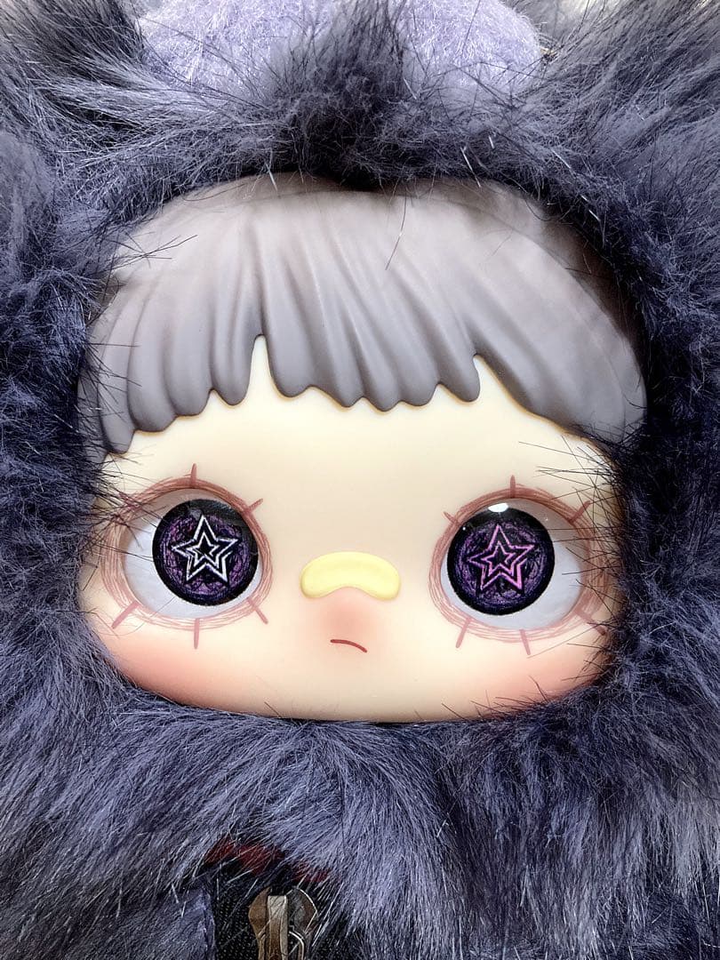 MayMei 霉霉 反逆ぬいぐるみシリーズ メイメイ 400％ 紫 バッグ - メルカリ