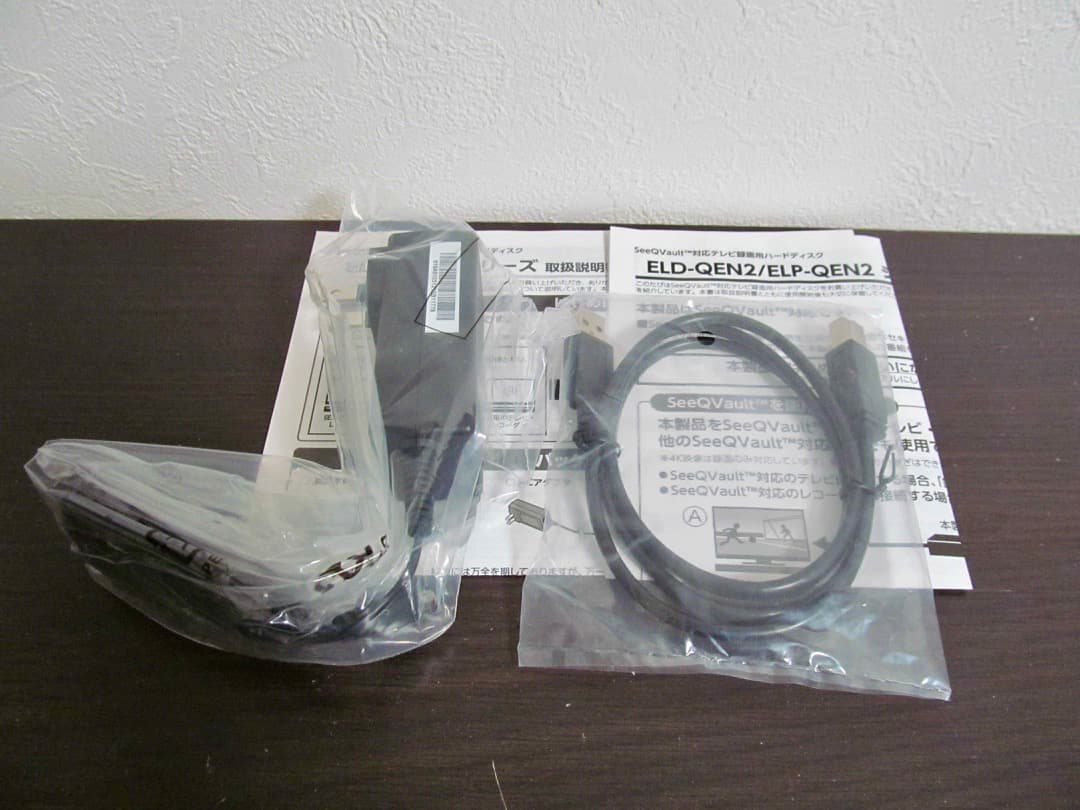 SeeQVault対応外付HDD★ELD-QEN2040UBK／4TB★
