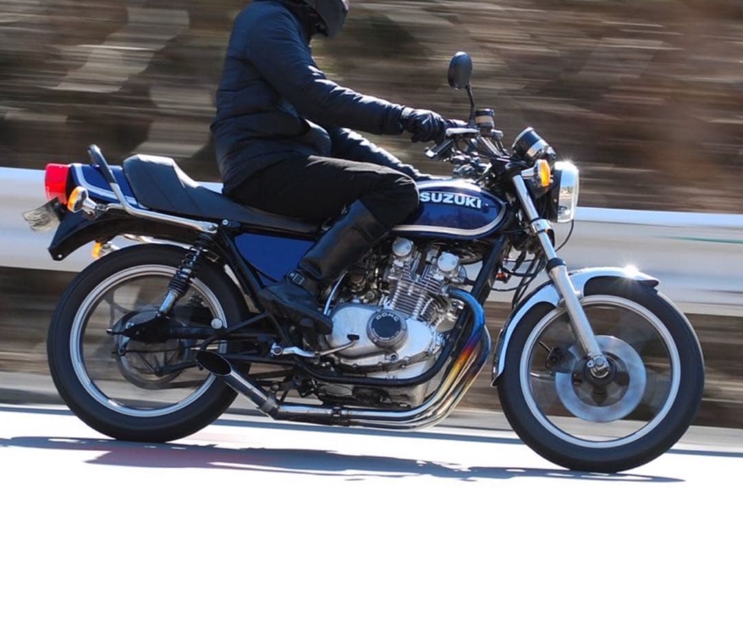 GS400/GS400E 当時物 ジュリアーリシート ブラック 革 - メルカリ