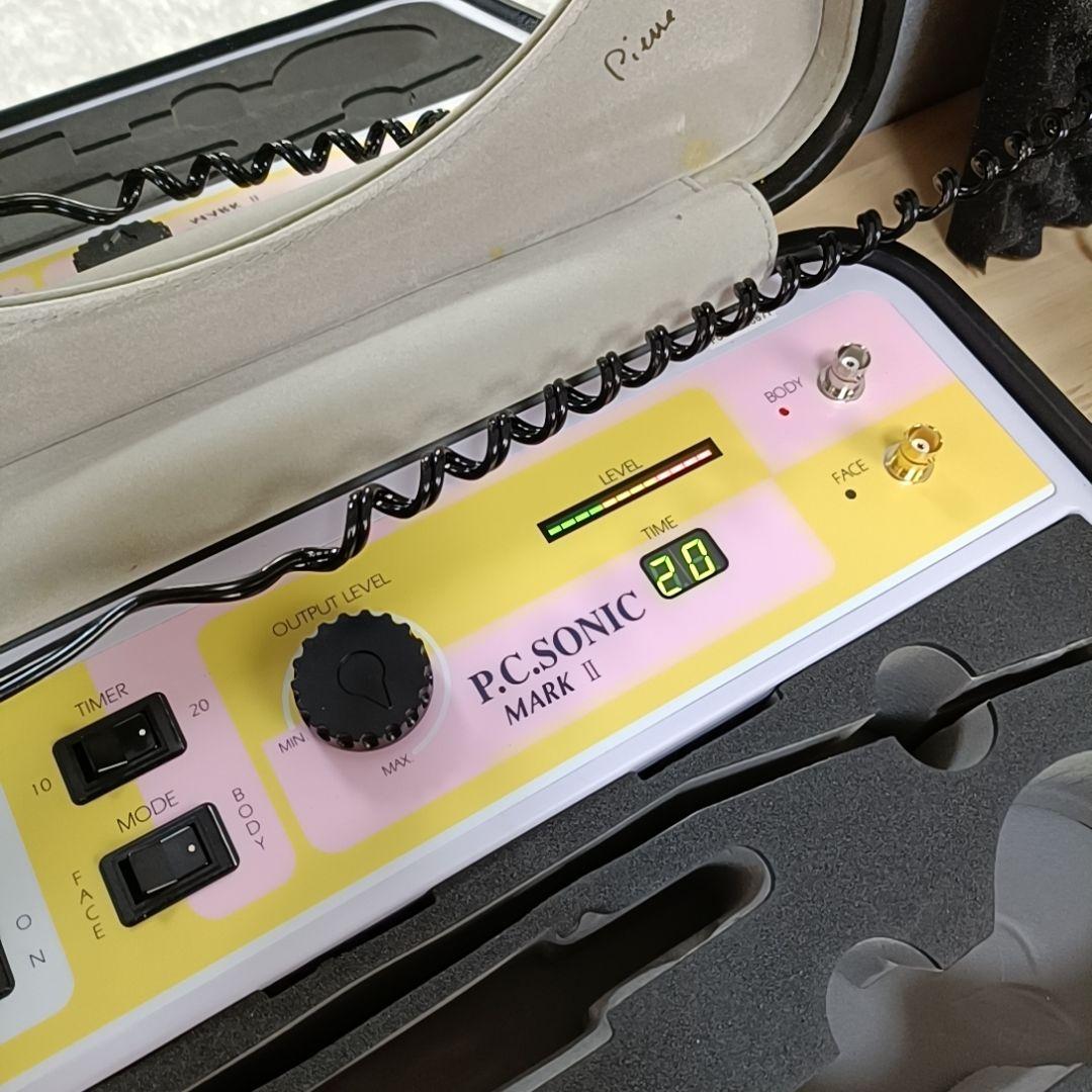 定価30万 ソニックマーク2 ボディ フェイス 超音波 美顔器 ピエール