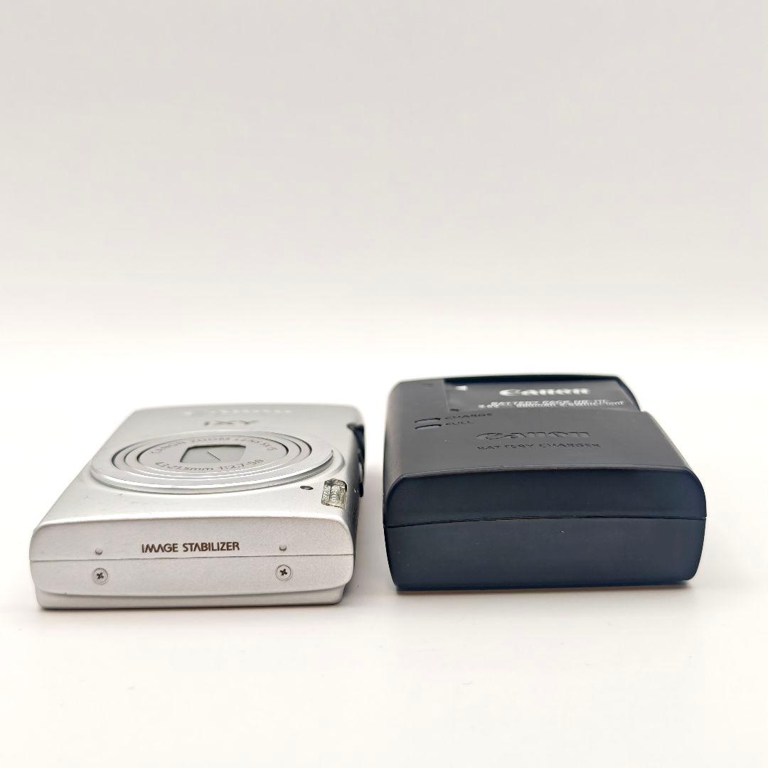 美品　ガラスコーティング済み　Canon IXY220F シルバー